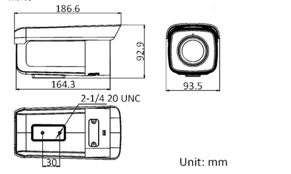 400万 1/2.7＂ CMOS ICR 红外音频筒型网络摄像机DS-2CD3T46F(D)WDV2-I3/I5/I8(图1)