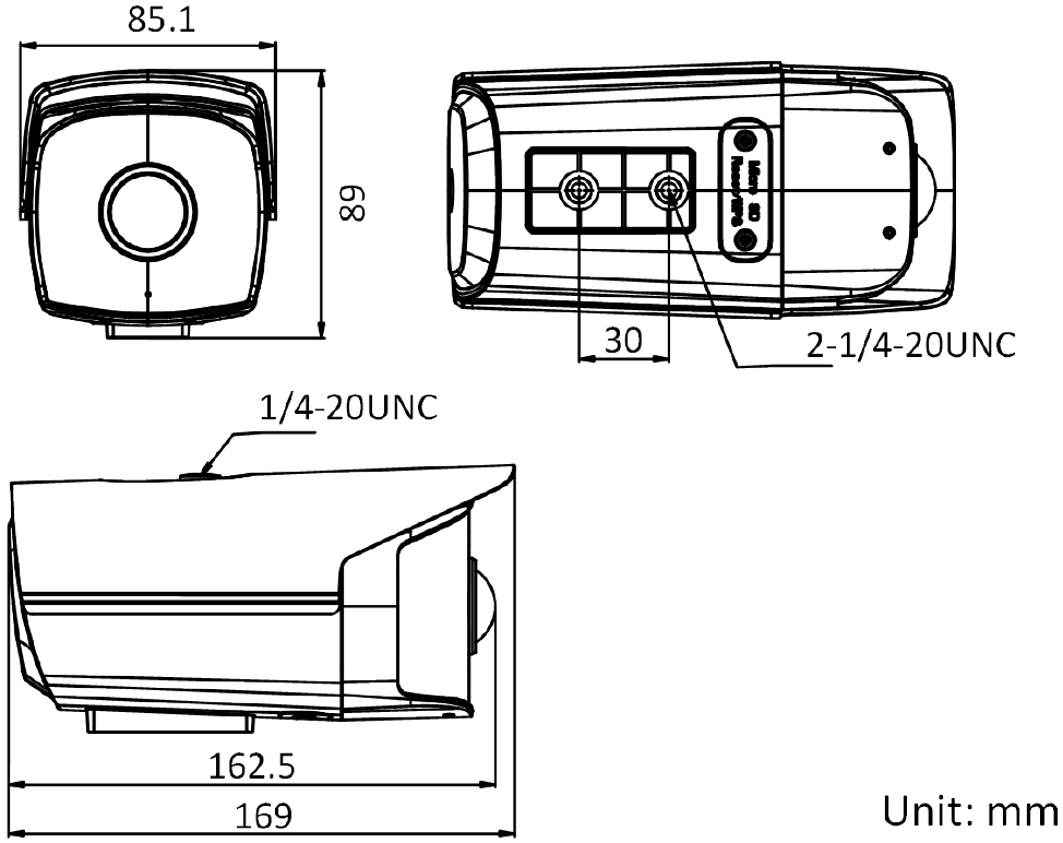 400万1/2.7CMOS ICR广角音频筒型网络摄像机DS-2CD3T45F(D)P1-I(W)S(图1)